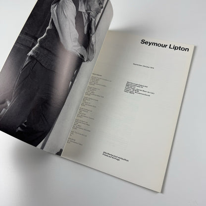 Seymour Lipton | Marlborough Galerie Zurich exhibition catalogue, 1974
