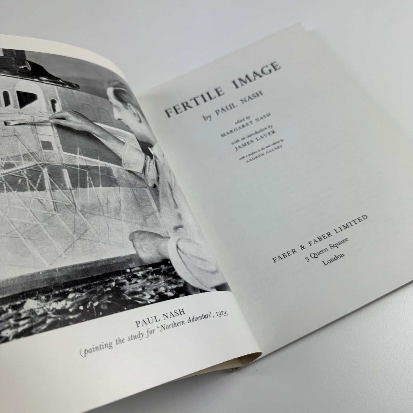 Paul Nash. Fertile Image edited by Margaret Nash | Faber & Faber, 1975