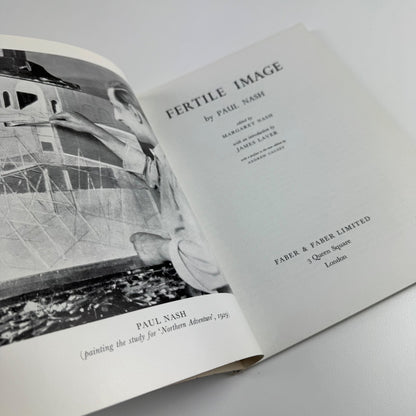 Paul Nash. Fertile Image edited by Margaret Nash | Faber & Faber, 1975