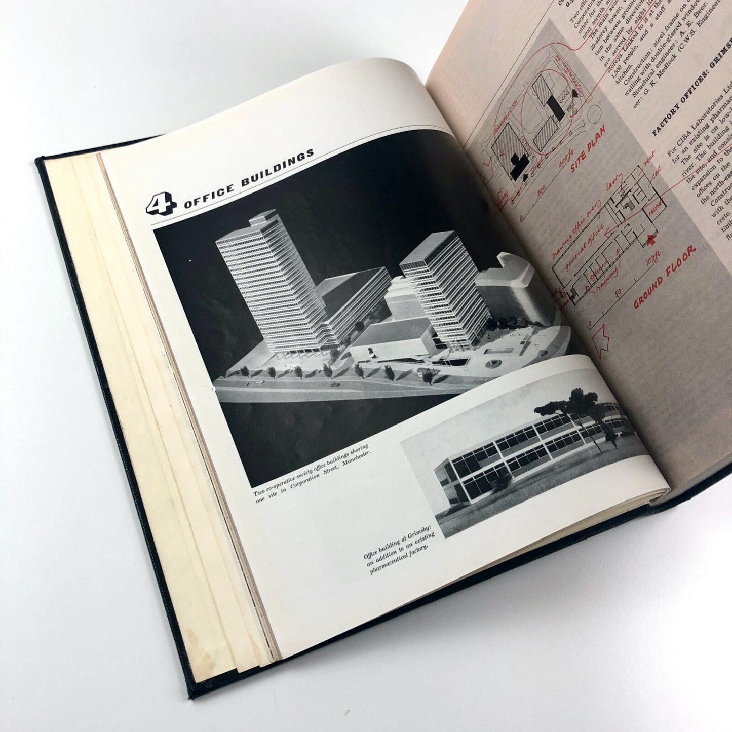 Architectural Review journal bound volume | Vol 125 January-June 1959 ex-library