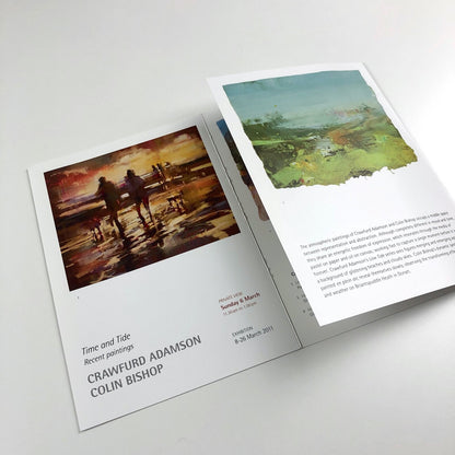 Private view invite – Crawfurd Adamson, Colin Bishop | Bohun Gallery 2011