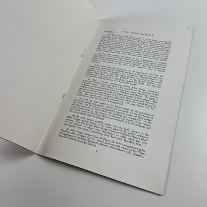Red Lodge Park Row. Guide for City and County of Bristol City Art Gallery, 1958