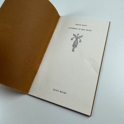 Poems Return to Spring & Gathering to Deep Water by Scott Chaskey | Megan Boyd | David Stevens printer, Quay Books, 1988