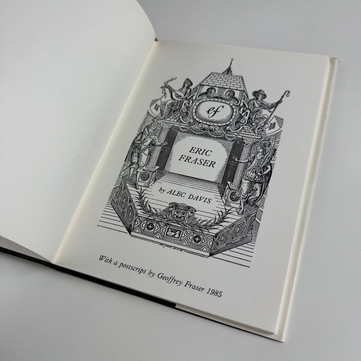 The Graphic Work of Eric Fraser by Alec Davis | Uffculme Press, 1985 second edition