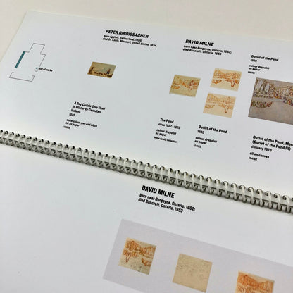 David Milne, List of Works: The Artistic Process Thomson Collection Ontario 2001