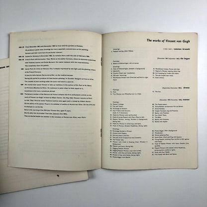 Vincent Van Gogh | Stedelijk Museum exhibition catalogue | Cat. no. 134, 1955