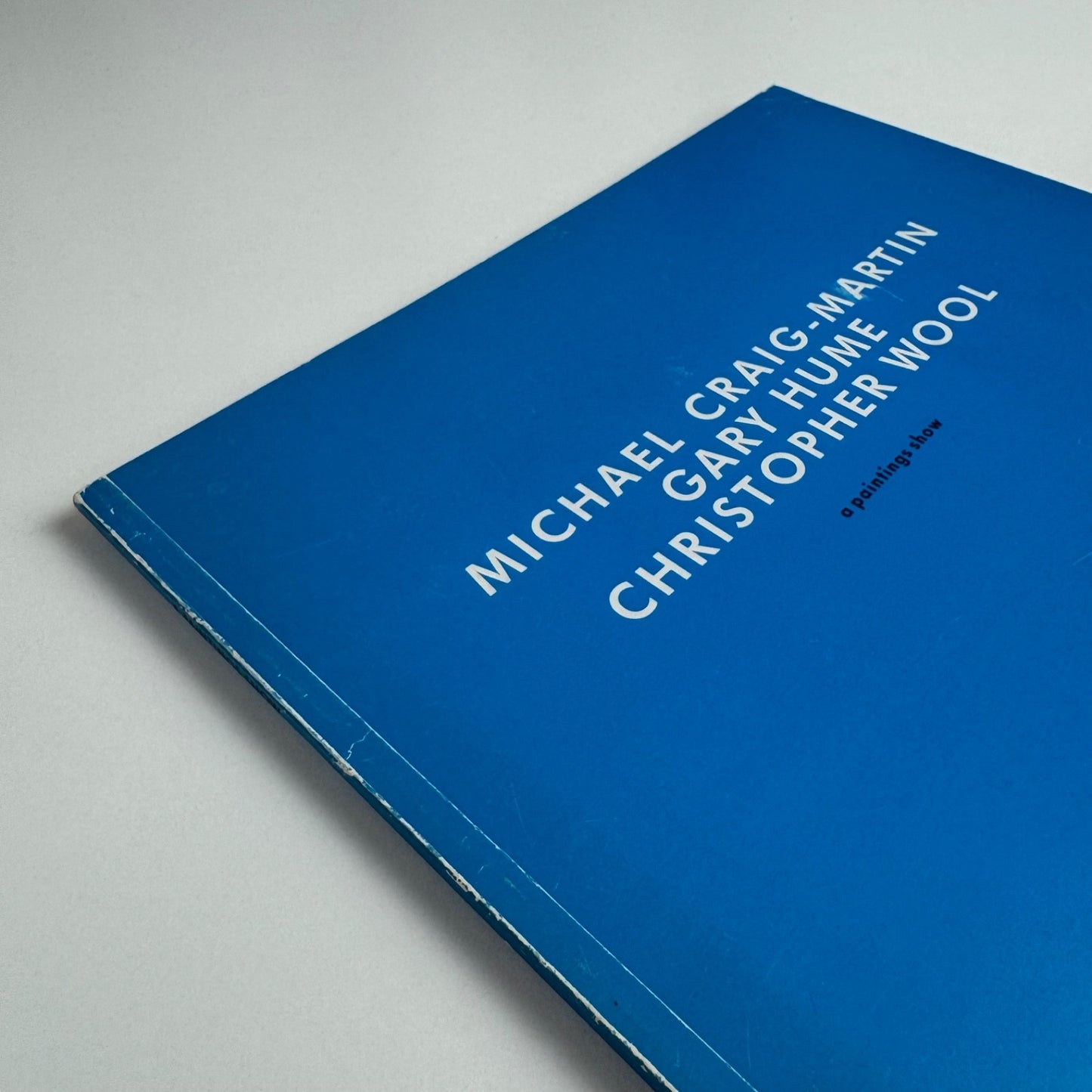 Michael Craig-Martin, Gary Hume, Christopher Wool a paintings show | Karsten Schubert, 1990