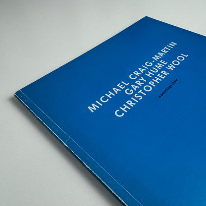 Michael Craig-Martin, Gary Hume, Christopher Wool a paintings show | Karsten Schubert, 1990