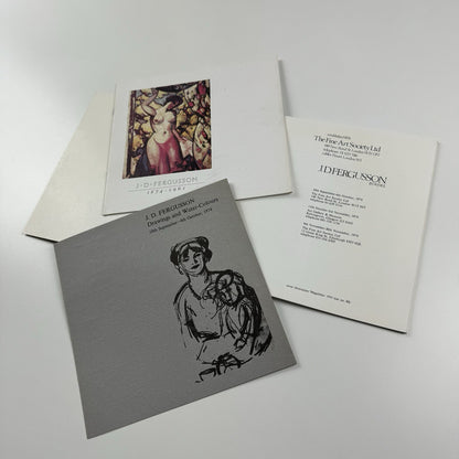 J.D. Fergusson 1874-1961 | Fine Art Society exhibition catalogue, 1974