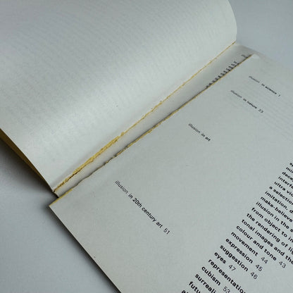 Illusion in Nature and Art | ICA catalogue, October 1973