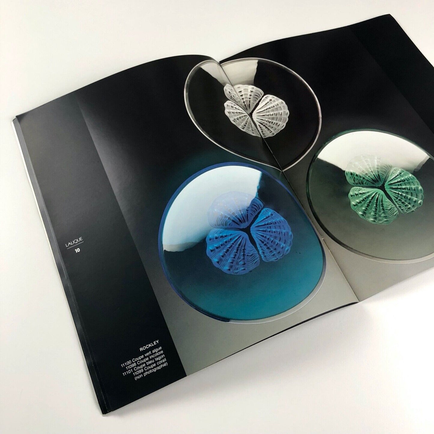 Lalique Collection, 1993 brochure – plus folder of information on Lalique