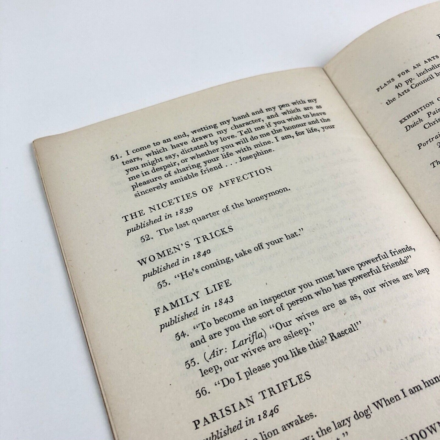 A selection of lithographs by Daumier and Gavarni | Arts Council catalogue booklet, 1946