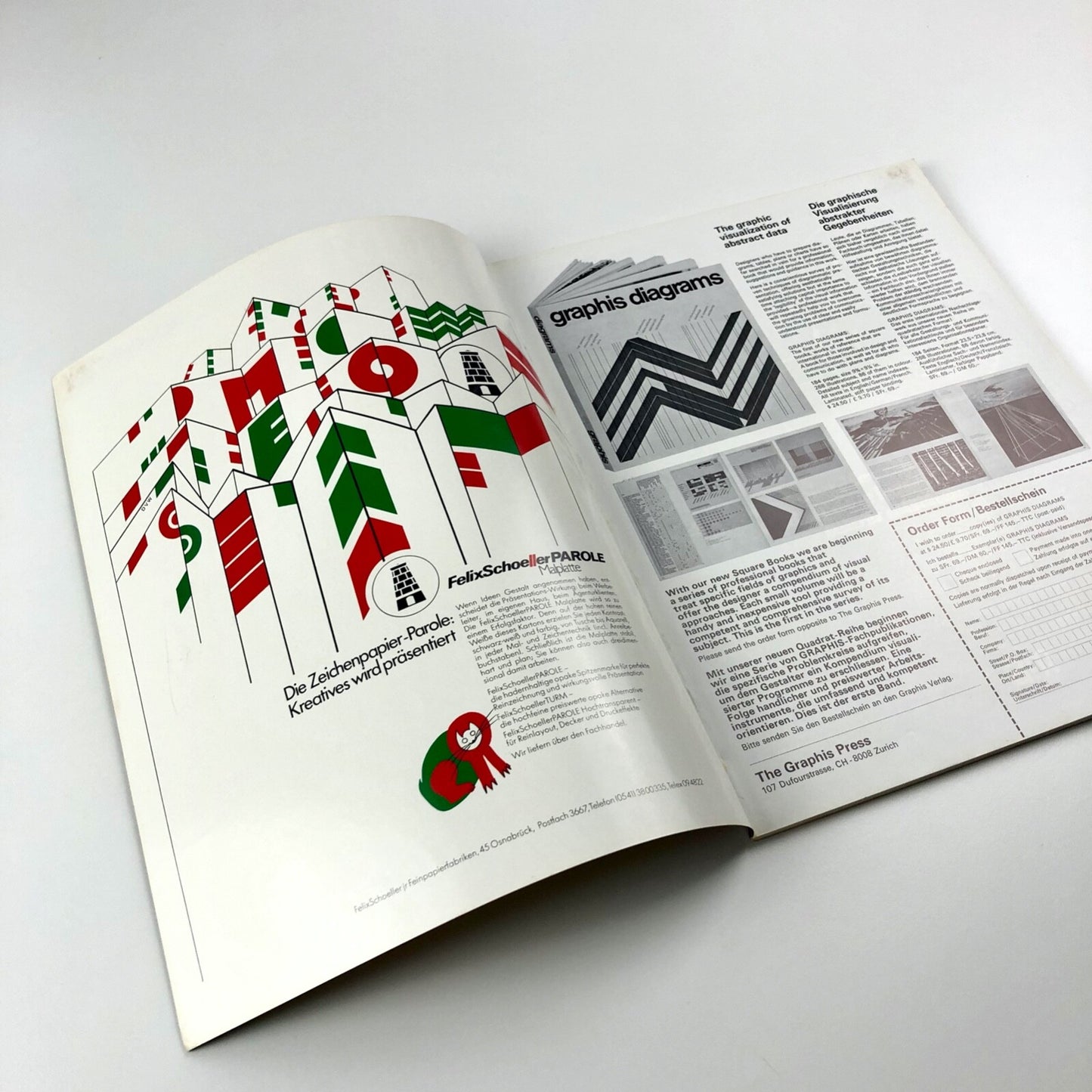 Graphis journal No 174 Vol 30 1974/75. Graphis Press Corp