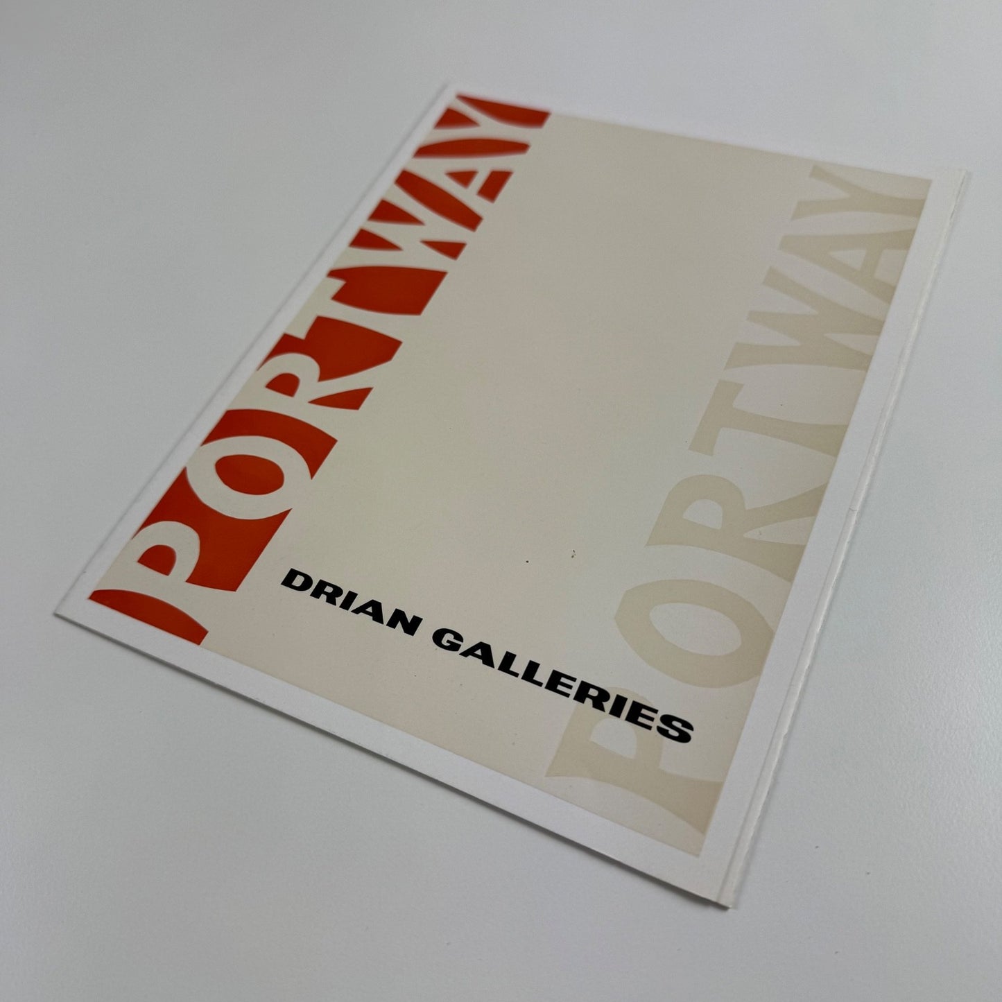 Douglas Portway | Drian Galleries, London 1961