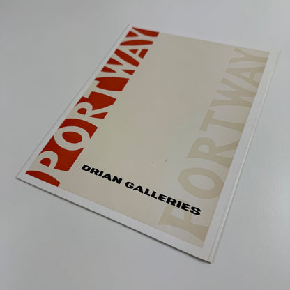 Douglas Portway | Drian Galleries, London 1961