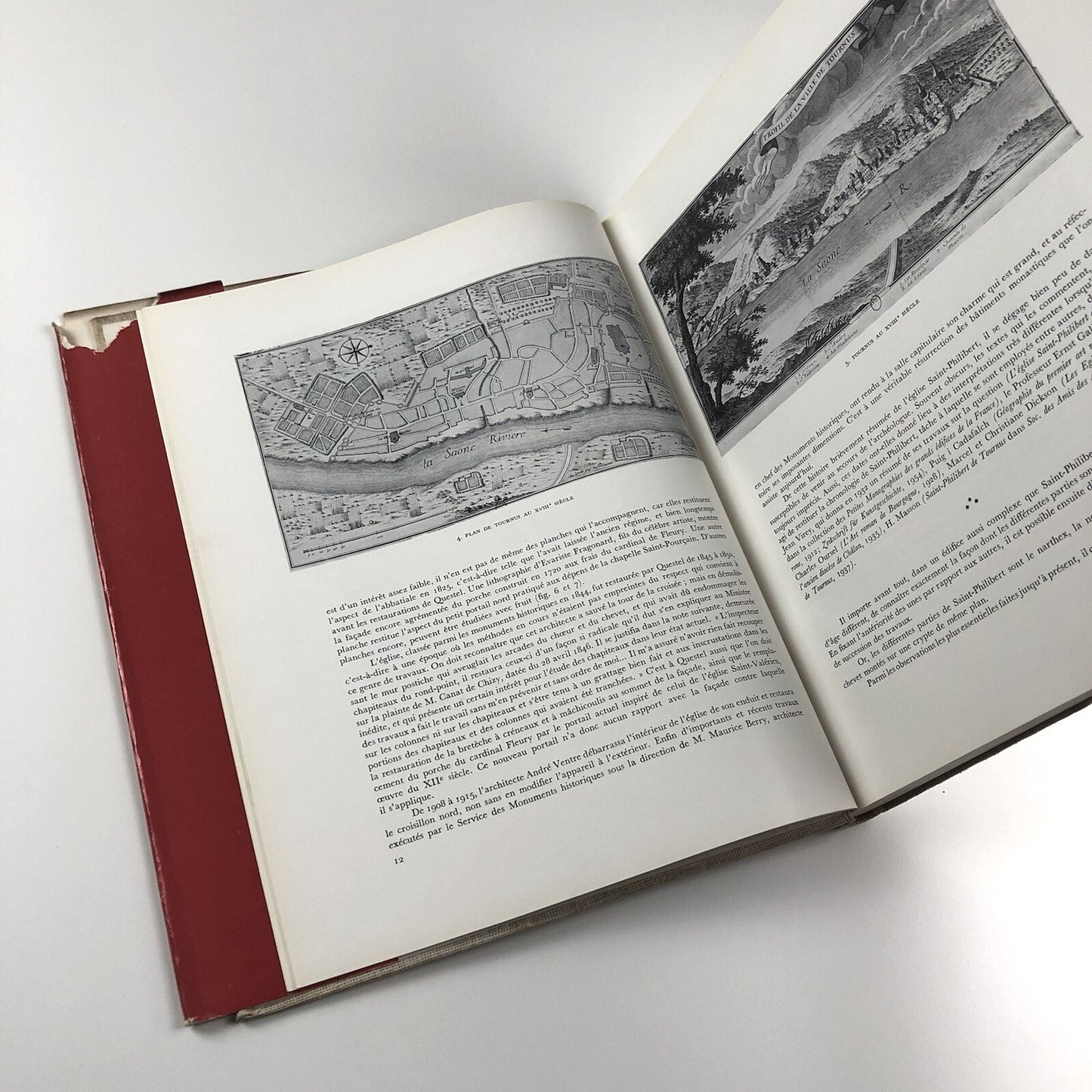 Saint-Philibert de Tournus |  Photographs by Georges de Mire | Text by J Vallery-Radot | M. Girodias, 1955