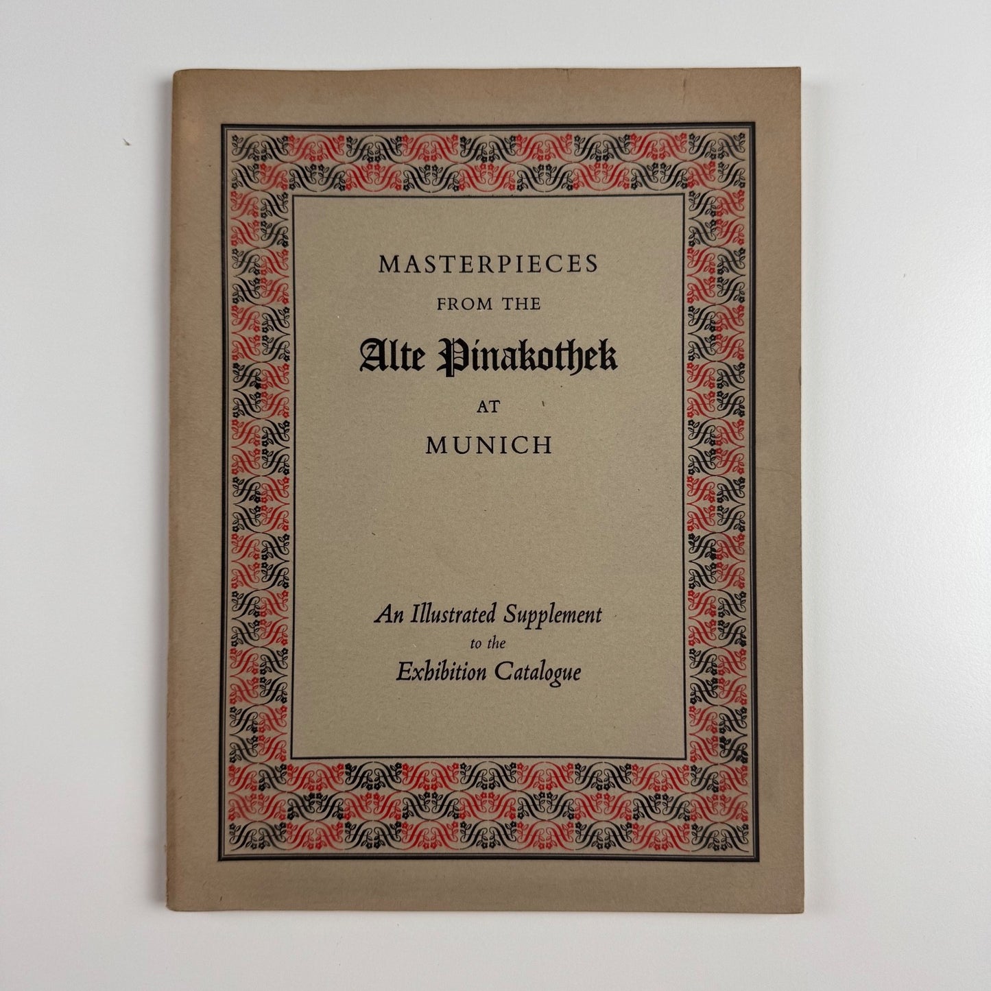 Masterpieces from the Alte Pinakothek at Munich illustrations supplement | Arts Council National Gallery, 1949