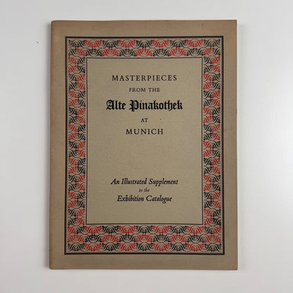 Masterpieces from the Alte Pinakothek at Munich illustrations supplement | Arts Council National Gallery, 1949