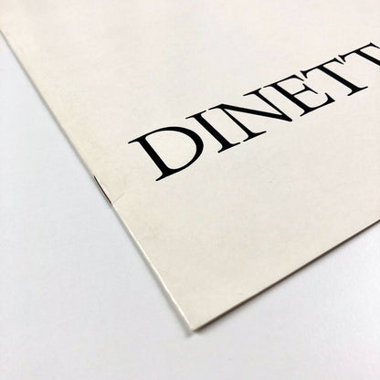 Dinetto (Lino Dinetto) exhibition catalogue | Ferrara Gallery d’Arte Moderna, 1975