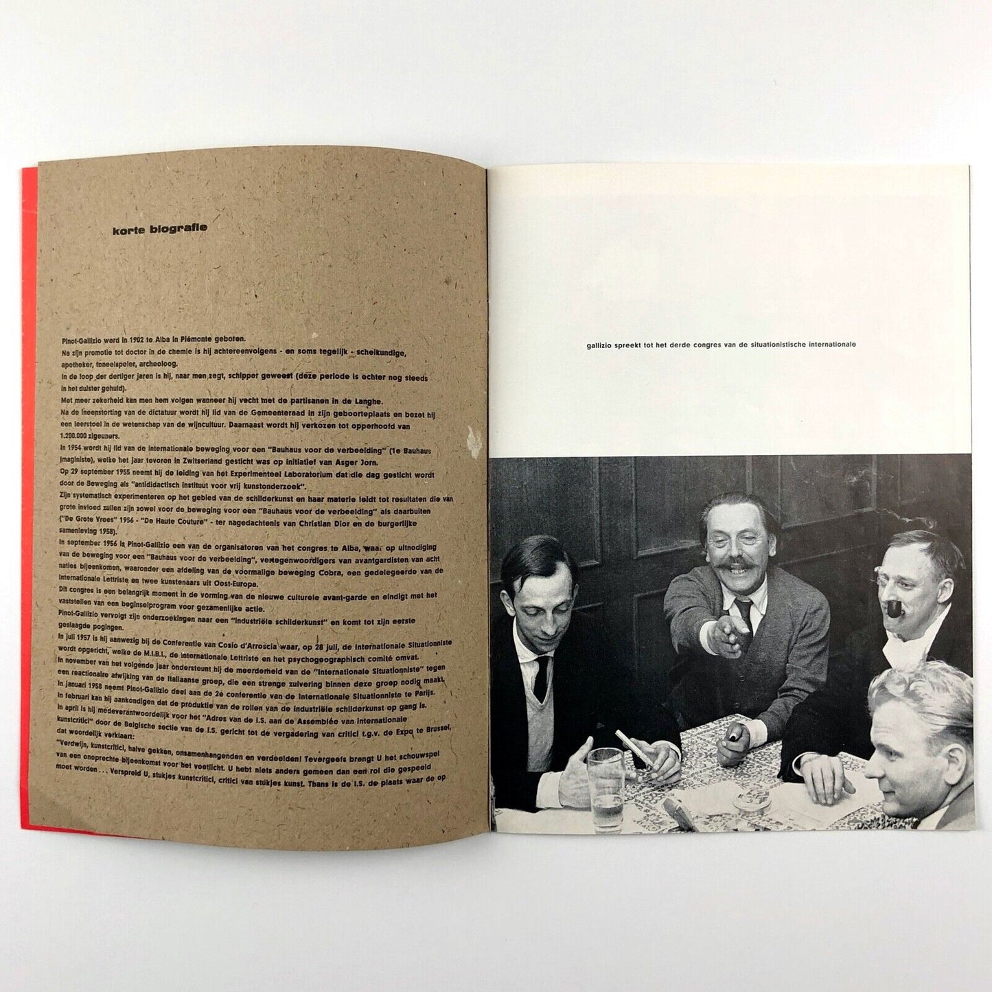 Pinot Gallizio | Stedelijk Museum exhibition catalogue | Cat. no. 241, 1960