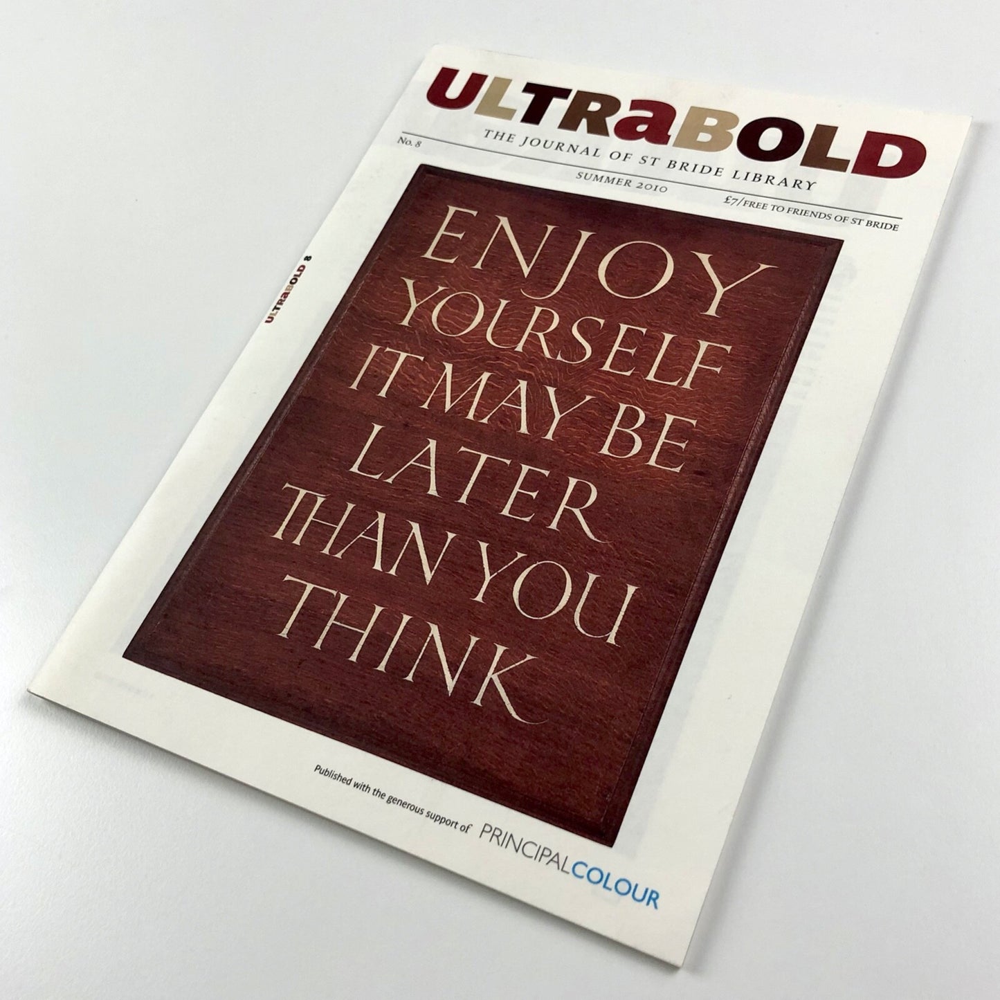 Ultrabold No 8 – Journal of St Bride Library | Summer 2010