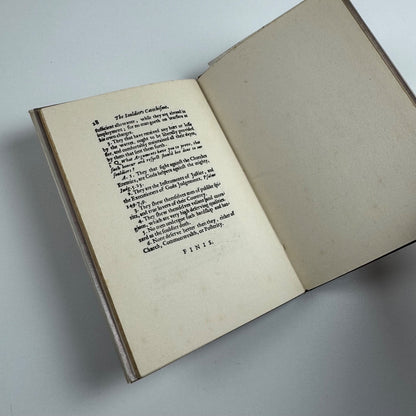 The Souldier’s Catechisme | reprinted in facsimile from the Edition of 1644 | The Cresset Press, London, undated