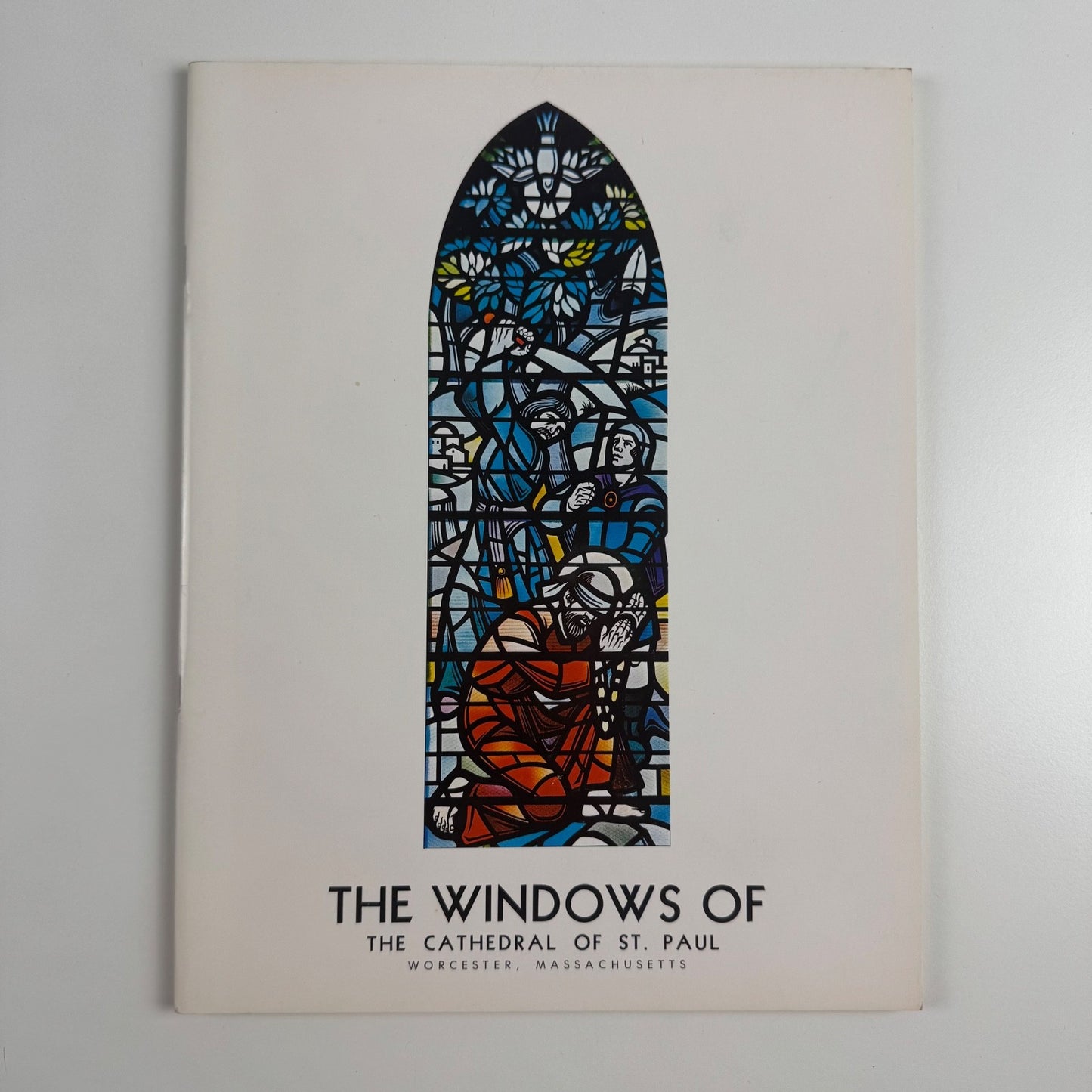 The Windows of the Cathedral of St Paul Worcester Mass by Clare Leighton