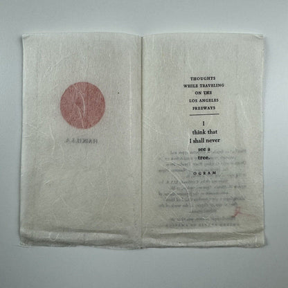 HAIKU.S.A. by Egdon H. Margo | Wroungfount 7, Canadian Guild of Hand Printers | Sherman Oaks