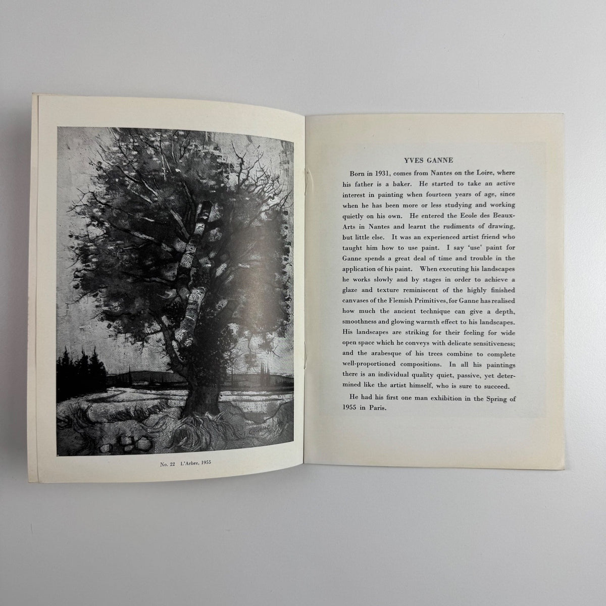Yves Ganne Paintings 1955-1956 | Arthur Tooth, May 1956