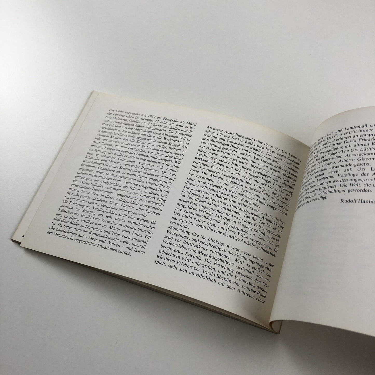 Urs Lüthi. Rasend vor Zärtlichkeit | Galerie Krinzinger, Galerie Nächst St Stephan | Exhibition catalogue