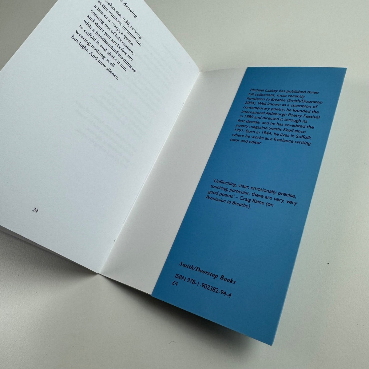 Living by the Sea by Michael Laskey | Smith/Doorstep Books, 2007