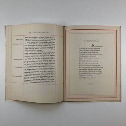 Egmont type specimen booklet | Intertype Corporation, Brooklyn | type design by S.H. de Roos 1936