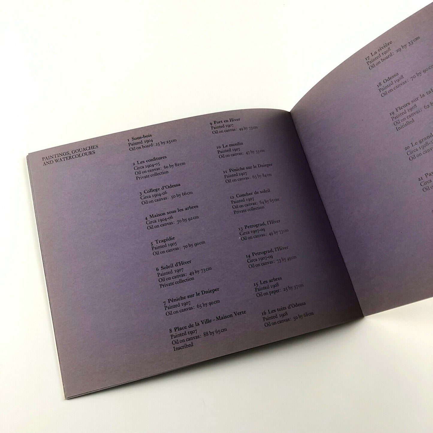 Vladimir Baranoff-Rossiné 1888-1942 retrospective | The Rutland Gallery 1970