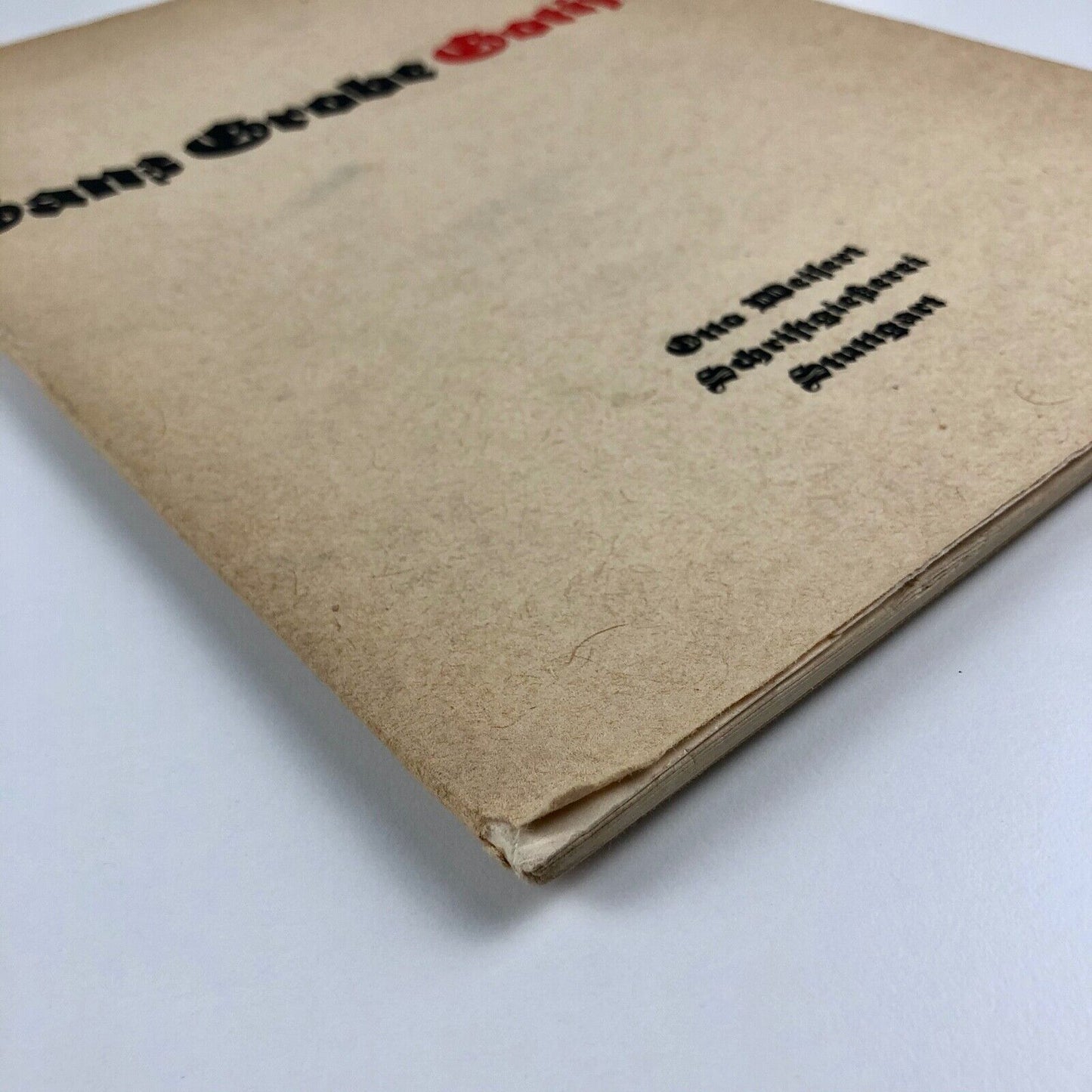 Ganz Grobe Gotische type specimen booklet | Otto Weisert Schriftgiesserei, 1930s | Friedrich Hermann Ernst Schneidler