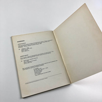 Aspects of Abstract Painting in Britain 1910-1960 | Talbot Rice Art Centre exhibition catalogue, 1974