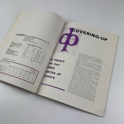 Book Design and Production | Volume 6 No 2 1963 | Thames Publishing Co | Ed. Kenneth day