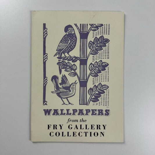 Folding card for Wallpapers from the Fry Gallery collection | Fry Gallery, 1996