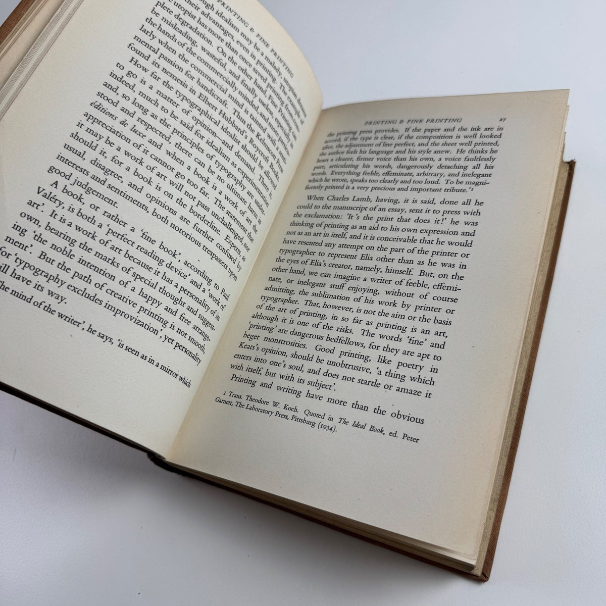 The Printing of Books by Holbrook Jackson | Cassell, 2nd edition 1947