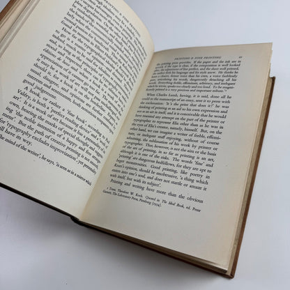 The Printing of Books by Holbrook Jackson | Cassell, 2nd edition 1947
