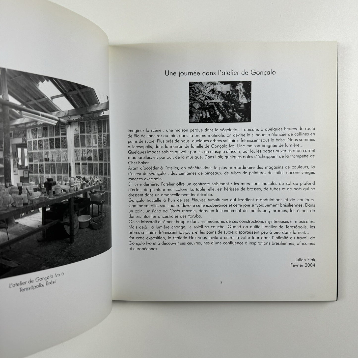 Gonçalo Ivo. Paintings and watercolours. Peintures et aquarelles Galerie Flak