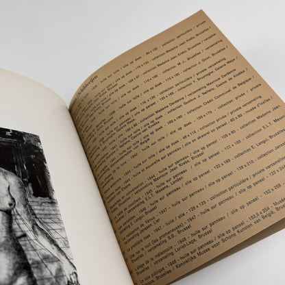 Paul Delvaux au Musée d’Ixelles | Text by Louis Castermans | Laconti, 1967