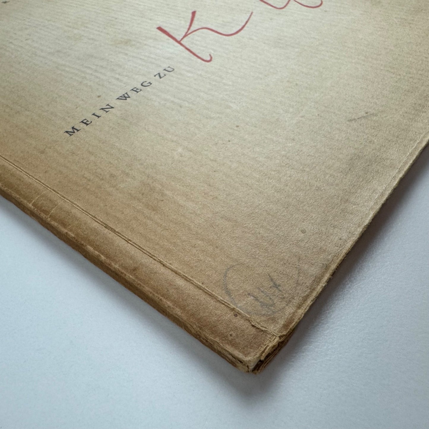 Mein Weg zu Klee | Rudolf Bernoulli. Verlag Benteli, 1940
