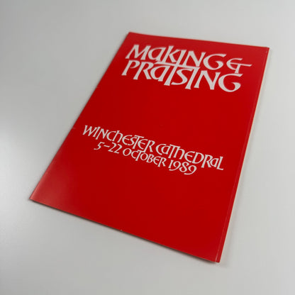 Making & Praising Guild of Sussex Craftsmen Winchester Cathedral 1989