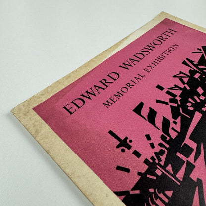 Edward Wadsworth (1889-1949). A Memorial Exhibition | Tate Gallery, 1951