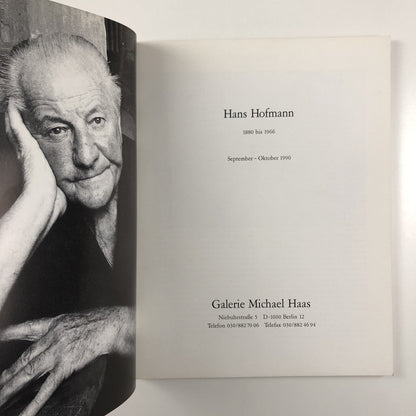 Hans Hofmann 1880 bis 1966 | Galerie Michael Haas, Berlin 1990