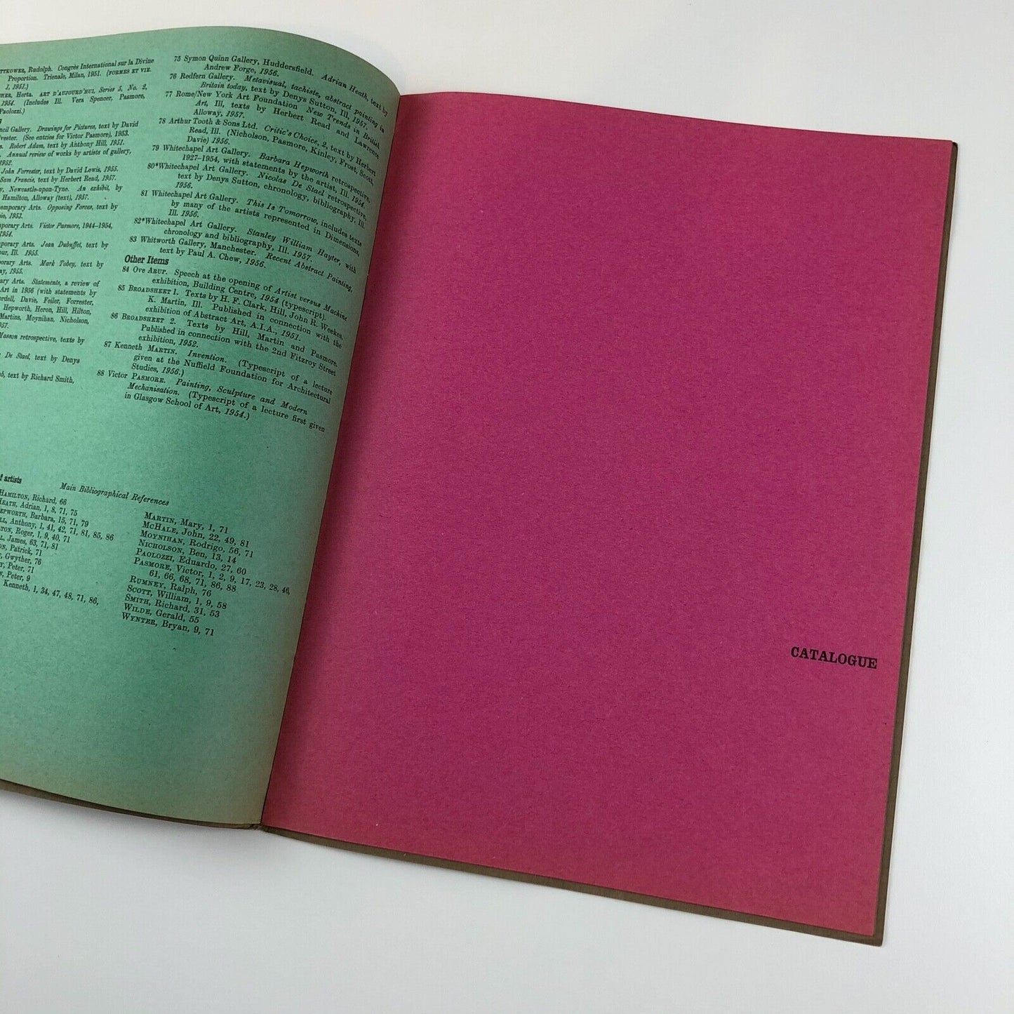 Dimensions. British Abstract Art 1948-1957 | O'Hana Gallery in association with the ICA, 1957 | Laurence Alloway and Toni Del Renzio