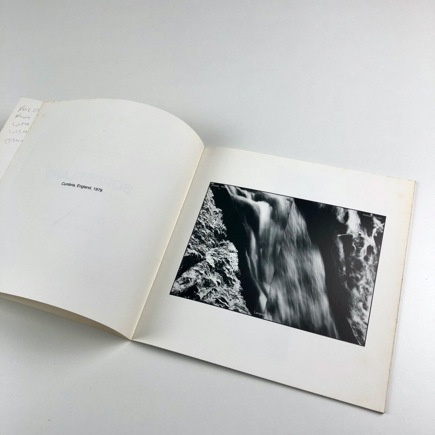 John Hilliard. Borderland – England/Scotland, USA/Canada | Orchard Gallery, Londonderry | 1981 catalogue