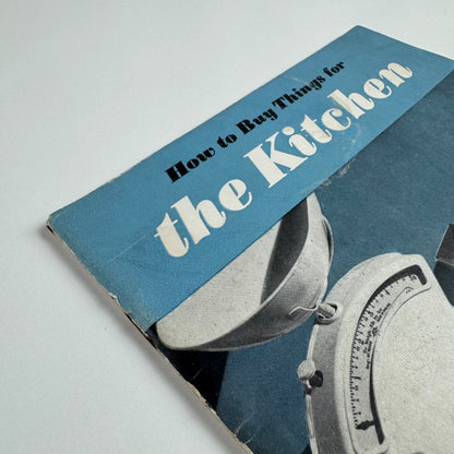 How to buy things for the kitchen. The Council of Industrial Design, 1948