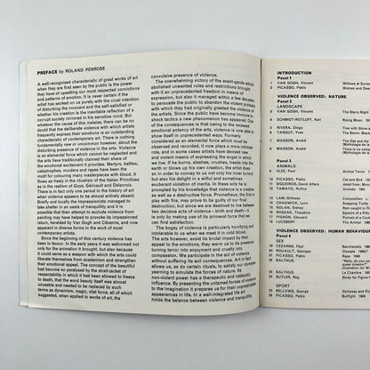 Study for an Exhibition of Violence in Contemporary Art | ICA London, 1964