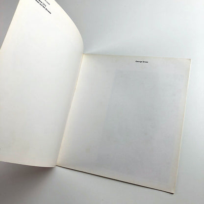 George Grosz | Marlborough exhibition catalogue, April 1968 | Design by Gordon House